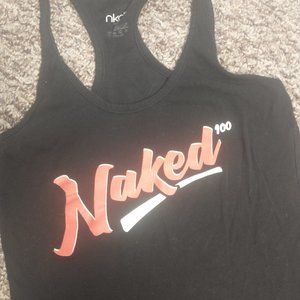 Women's Naked tank top black Small